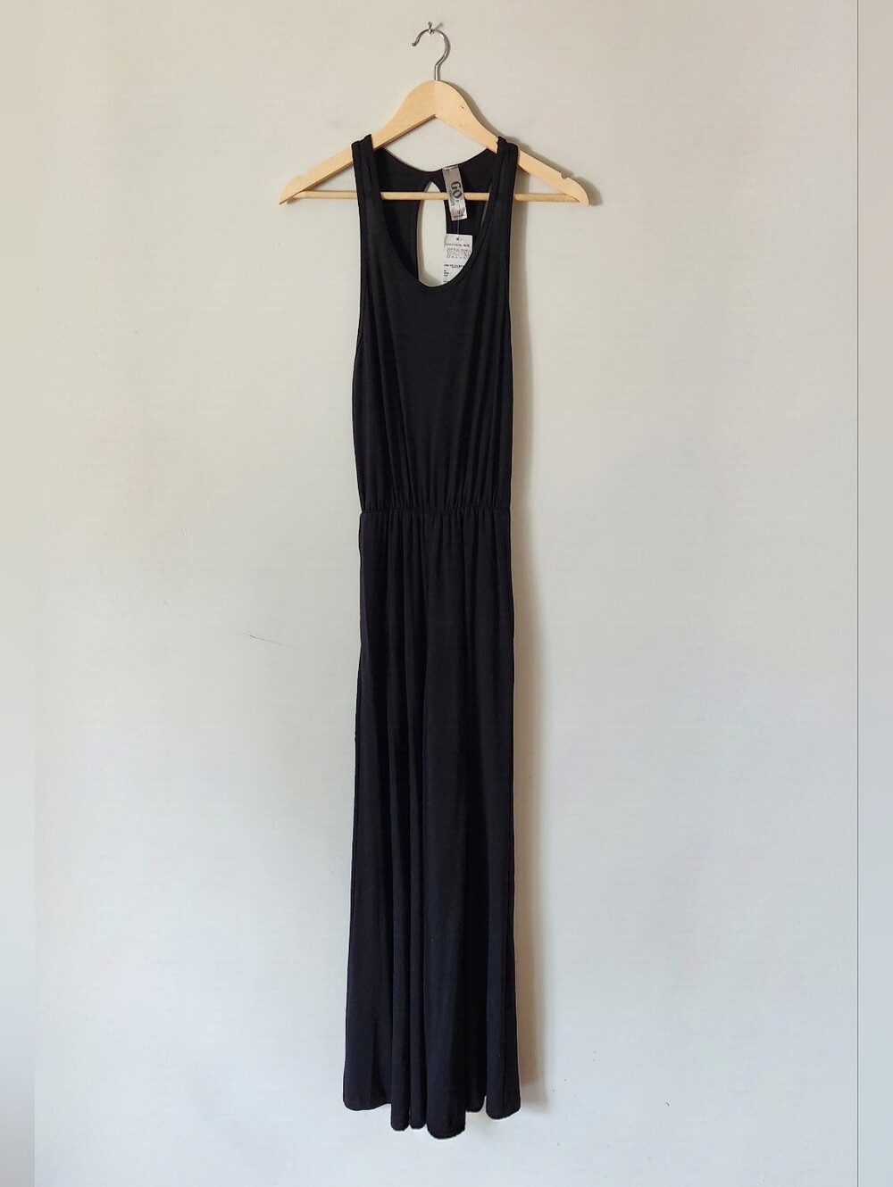 Go Couture Black Wide-Leg Jumpsuit Sz S